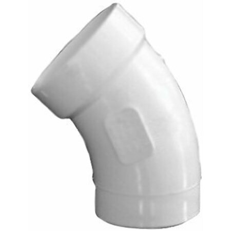 GENOVA Elbow 4In Spgxh 45 Deg Street Dwv Pvc K04420C